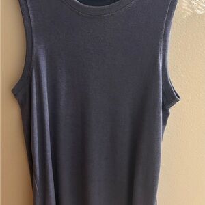 Athleta Sleeveless Blue Tank